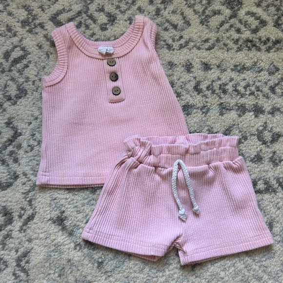 Little One Shop Other - Little one shop matching set size 3/6 months